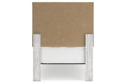 Cayboni Whitewash Twin Panel Bed -  Ashley - DMV Furniture
