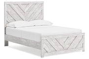 Cayboni Whitewash Full Panel Bed -  Ashley - DMV Furniture