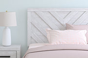 Cayboni Whitewash Full Panel Bed -  Ashley - DMV Furniture