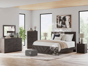 Prendonea Charcoal Panel Bedroom Set from Ashley - DMV Furniture