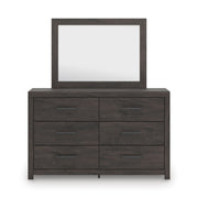 Prendonea Charcoal Bedroom Mirror (Mirror Only) from Ashley - DMV Furniture