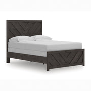 Prendonea Charcoal Full Panel Bed from Ashley - DMV Furniture