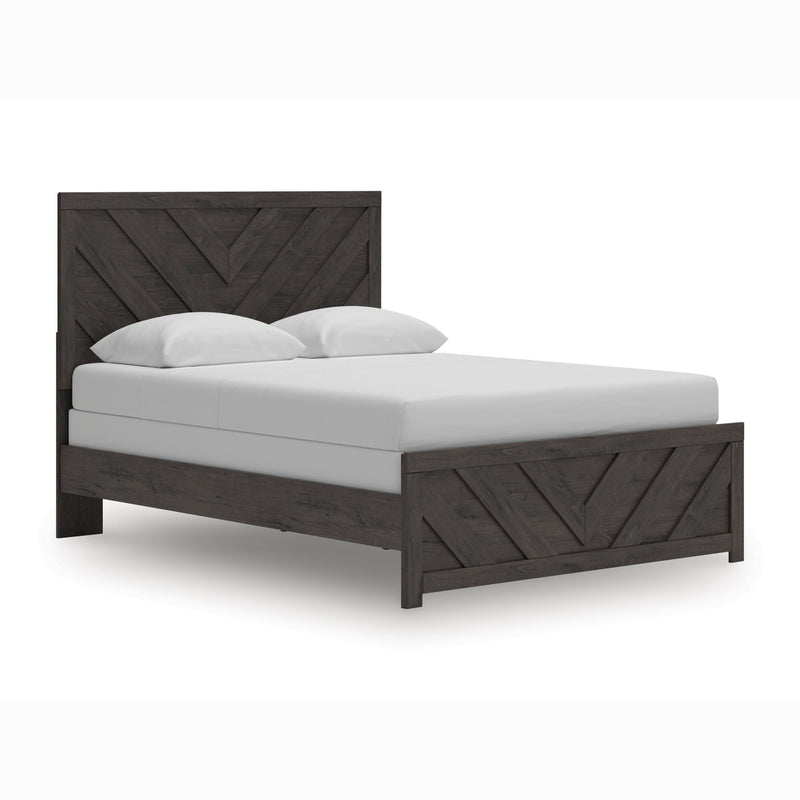Prendonea Charcoal Panel Bedroom Set from Ashley - DMV Furniture