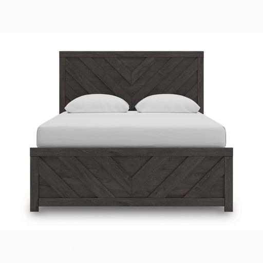 Prendonea Charcoal Panel Bedroom Set from Ashley - DMV Furniture