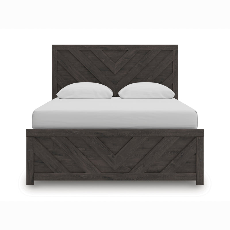 Prendonea Charcoal Panel Bedroom Set from Ashley - DMV Furniture