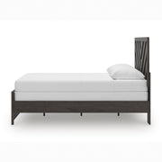 Prendonea Charcoal Queen Panel Bed from Ashley - DMV Furniture