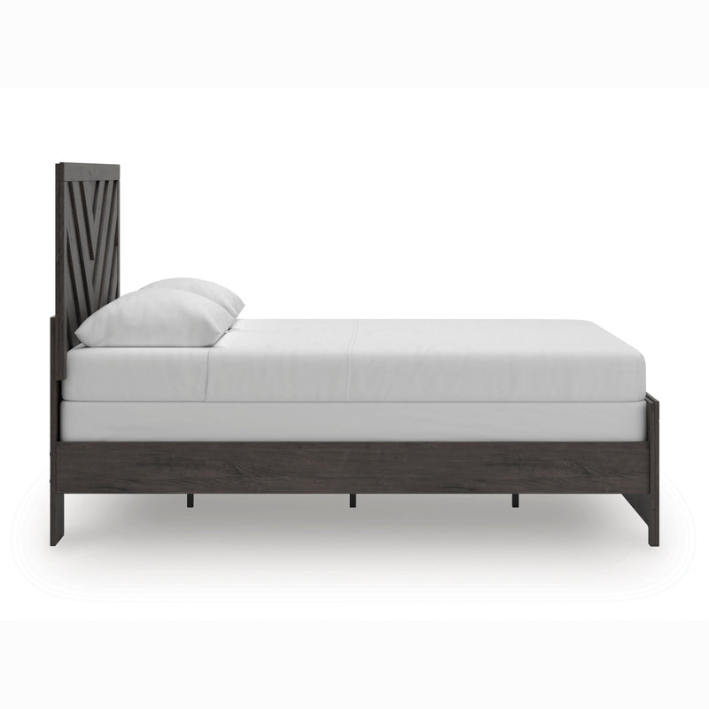 Prendonea Charcoal Panel Bedroom Set from Ashley - DMV Furniture