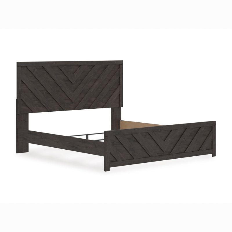Prendonea Charcoal Panel Bedroom Set from Ashley - DMV Furniture
