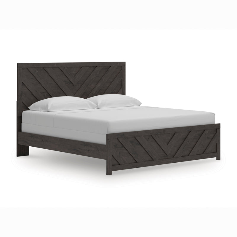 Prendonea Charcoal Panel Bedroom Set from Ashley - DMV Furniture