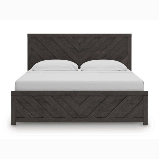 Prendonea Charcoal Panel Bedroom Set from Ashley - DMV Furniture