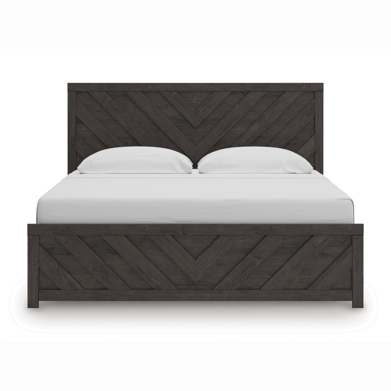 Prendonea Charcoal Panel Bedroom Set from Ashley - DMV Furniture
