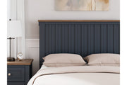 Landocken Brown/Blue Full Panel Bed -  Ashley - DMV Furniture