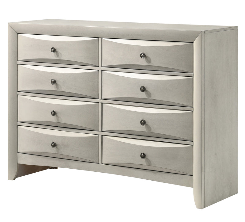 Emily White Dresser from Crown Mark - DMV Furniture