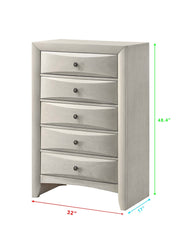 Emily White Chest from Crown Mark - DMV Furniture
