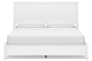 Binterglen White California King Panel Bed -  Ashley - DMV Furniture