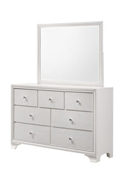 Lyssa Oat and Frost LED Upholstered Panel Youth Bedroom Set from Crown Mark - DMV Furniture
