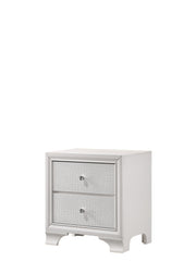 Lyssa Oat and Frost LED Upholstered Panel Youth Bedroom Set from Crown Mark - DMV Furniture