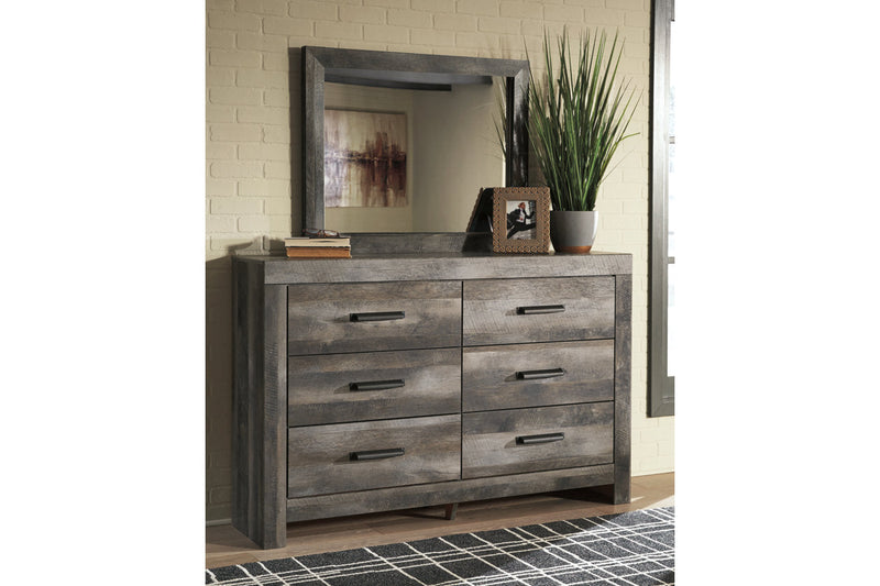Wynnlow Gray Dresser and Mirror -  Ashley - DMV Furniture
