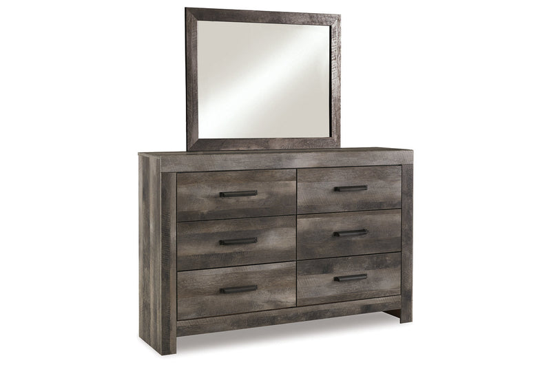 Wynnlow Gray Dresser and Mirror -  Ashley - DMV Furniture