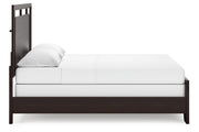 Covetown Dark Brown King Panel Bed -  Ashley - DMV Furniture
