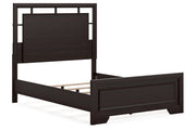 Covetown Dark Brown Full Panel Bed -  Ashley - DMV Furniture