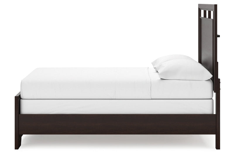 Covetown Dark Brown Full Panel Bed -  Ashley - DMV Furniture