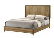 Nyomi Light Brown Queen Panel Bed from Crown Mark - DMV Furniture