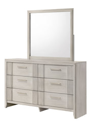 Carlton White Mist Dresser Top (Mirror Only) from Crown Mark - DMV Furniture