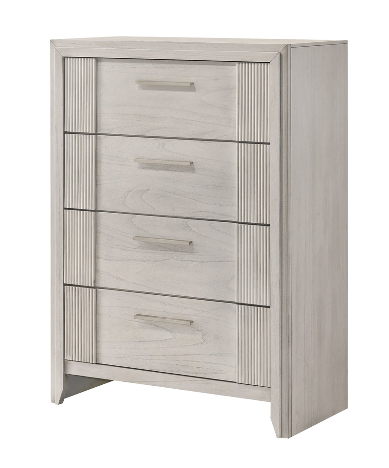Carlton White Mist Chest from Crown Mark - DMV Furniture
