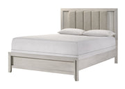Carlton White Mist Upholstered King Bed from Crown Mark - DMV Furniture