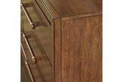 Lyncott Brown Dresser and Mirror -  Ashley - DMV Furniture