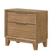 Florian Natural Wood Upholstered Storage Bedroom Set from Crown Mark - DMV Furniture