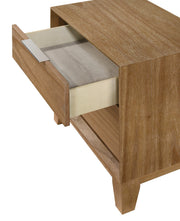 Florian Natural Wood Upholstered Storage Bedroom Set from Crown Mark - DMV Furniture