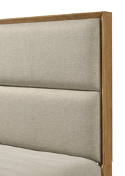 Florian Natural Wood Upholstered Storage Bedroom Set from Crown Mark - DMV Furniture