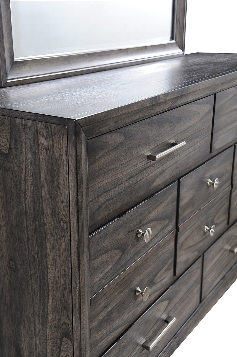 Jaymes Gray Storage Platform Bedroom Set from Crown Mark - DMV Furniture