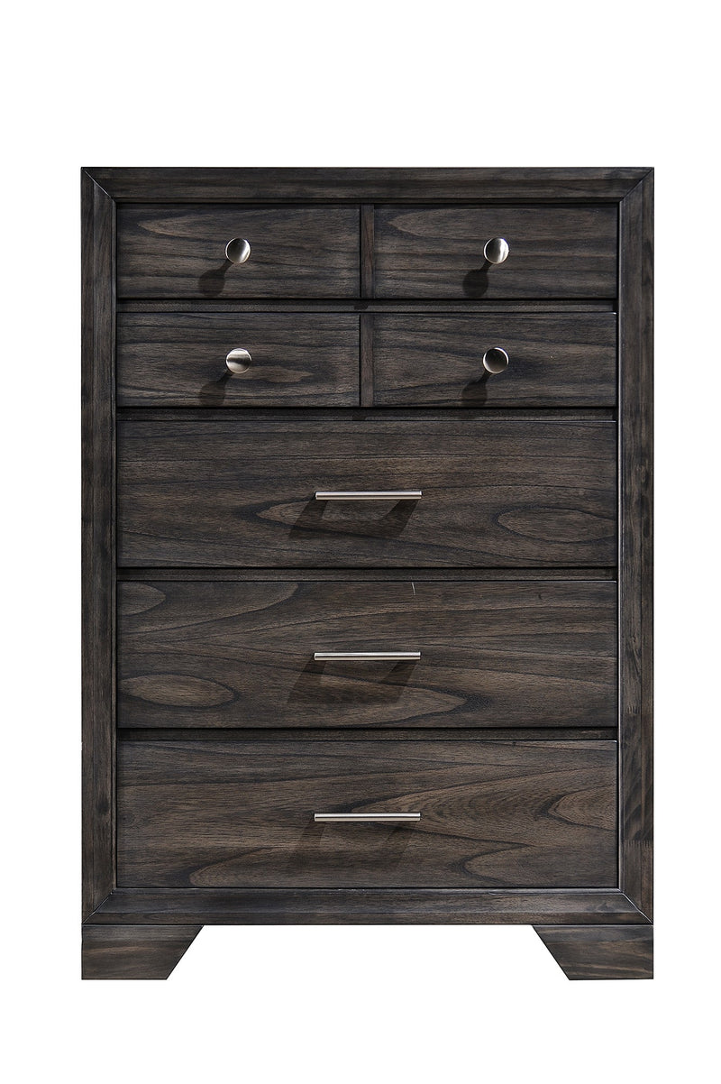 Jaymes Gray Storage Platform Bedroom Set from Crown Mark - DMV Furniture