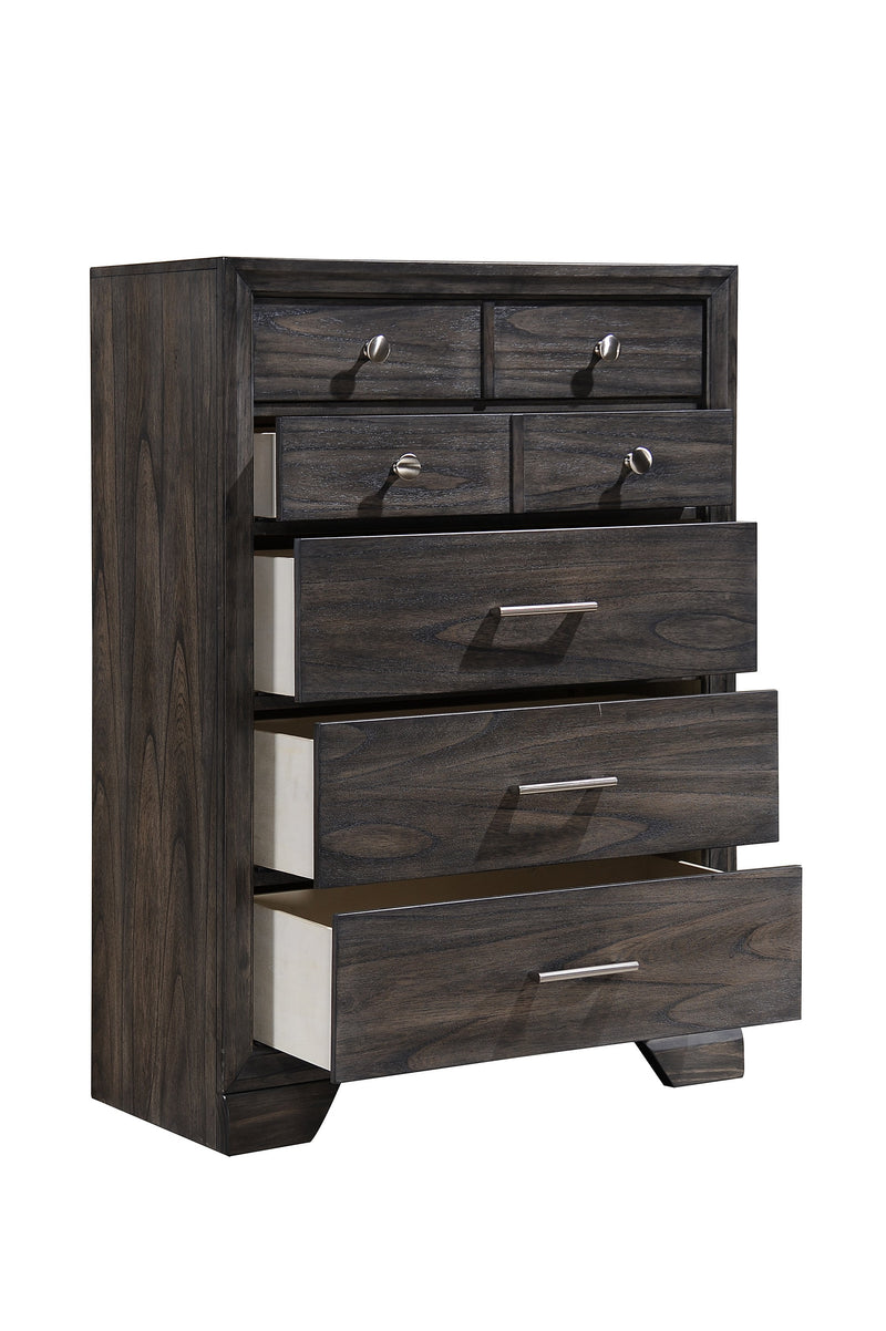 Jaymes Gray Storage Platform Bedroom Set from Crown Mark - DMV Furniture