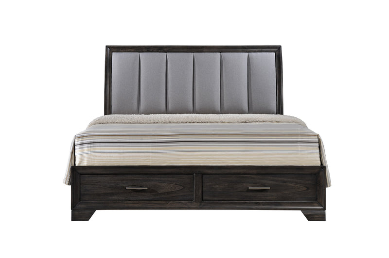 Jaymes Gray Storage Platform Bedroom Set from Crown Mark - DMV Furniture
