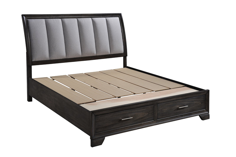 Jaymes Gray Storage Platform Bedroom Set from Crown Mark - DMV Furniture