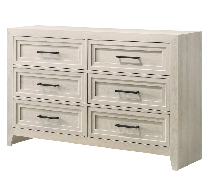 Lorraine Antique White Panel Bedroom Set from Crown Mark - DMV Furniture
