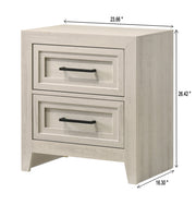 Lorraine Antique White Panel Bedroom Set from Crown Mark - DMV Furniture