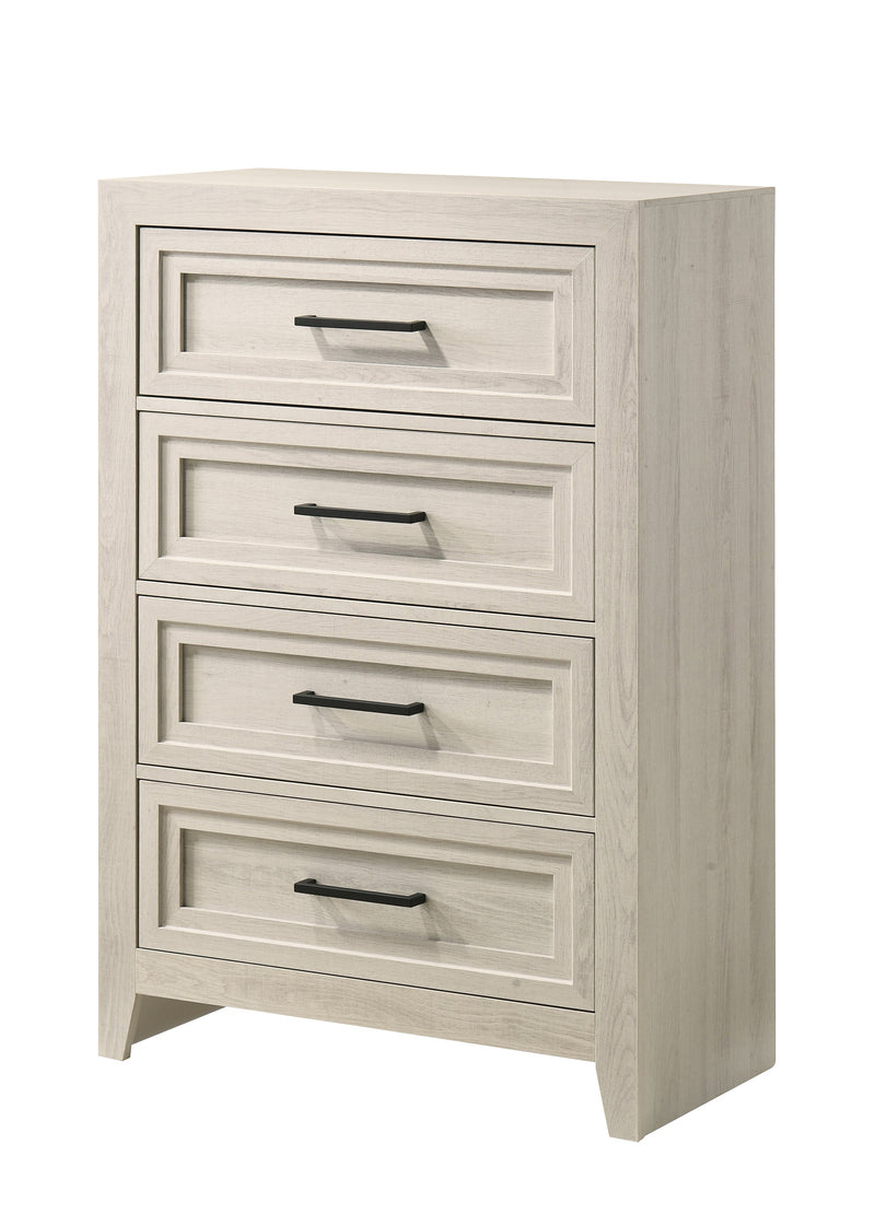 Lorraine Antique White Panel Bedroom Set from Crown Mark - DMV Furniture