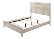 Lorraine Antique White Queen Panel Bed from Crown Mark - DMV Furniture