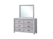 Adelaide Driftwood Upholstered Panel Bedroom Set from Crown Mark - DMV Furniture