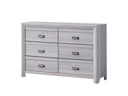 Adelaide Driftwood Upholstered Panel Bedroom Set from Crown Mark - DMV Furniture