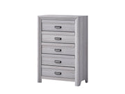 Adelaide Driftwood Upholstered Panel Bedroom Set from Crown Mark - DMV Furniture
