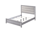 Adelaide Driftwood King Upholstered Panel Bed from Crown Mark - DMV Furniture