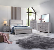 Adelaide Driftwood Upholstered Panel Youth Bedroom Set from Crown Mark - DMV Furniture