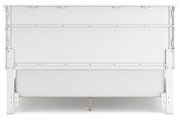 Fortman White California King Panel Bed -  Ashley - DMV Furniture