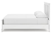 Fortman White California King Panel Bed -  Ashley - DMV Furniture